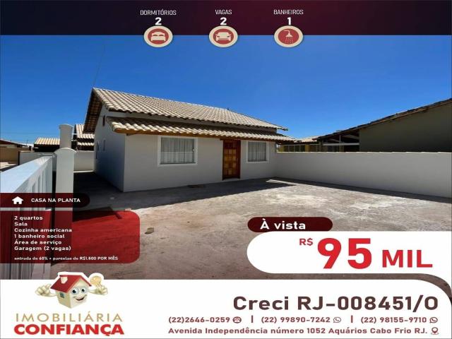 #80 - Casa para Venda em Cabo Frio - RJ