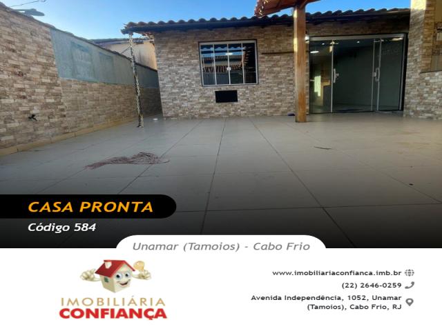 #584 - Casa para Venda em Cabo Frio - RJ