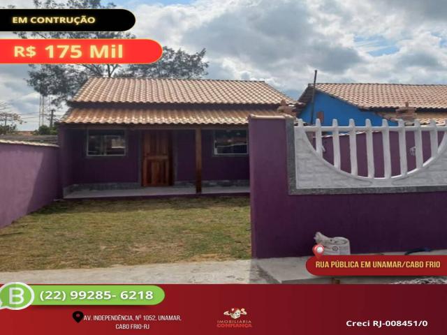 #617 - Casa para Venda em Cabo Frio - RJ