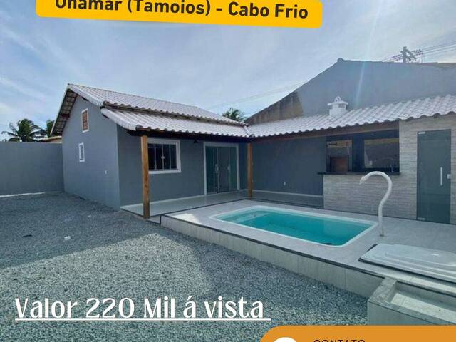 #657 - Casa para Venda em Cabo Frio - RJ - 1
